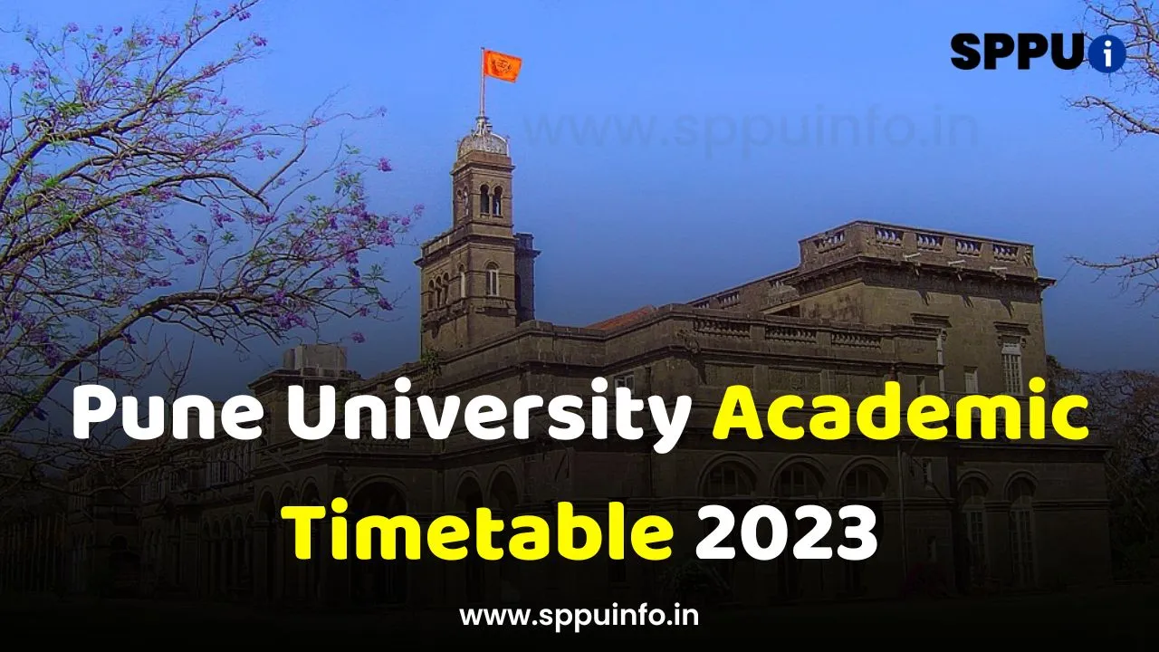 Pune University Academic Timetable 2023