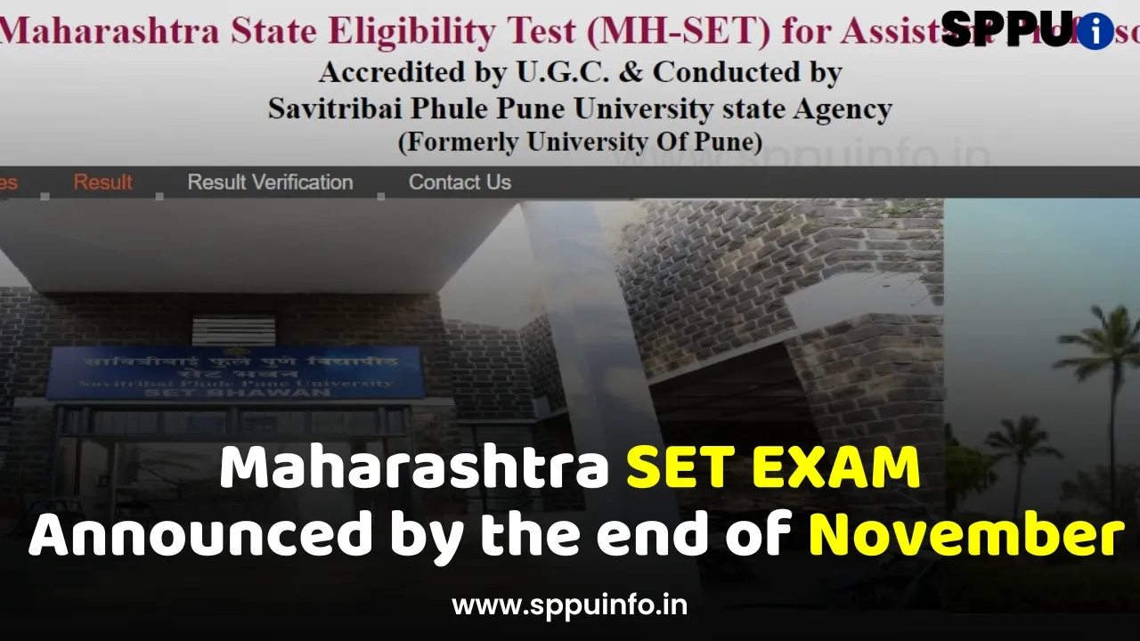Maharashtra SET EXAM Announced by the end of November