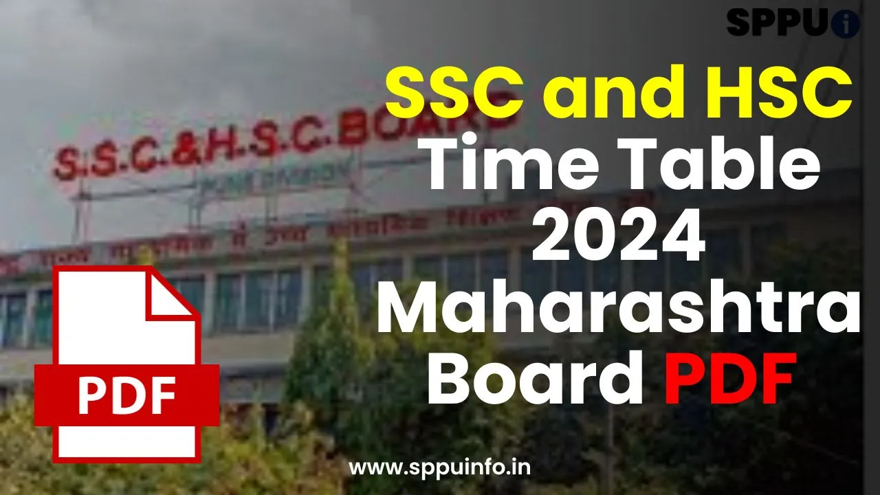 SSC and HSC timetable 2024 pdf download