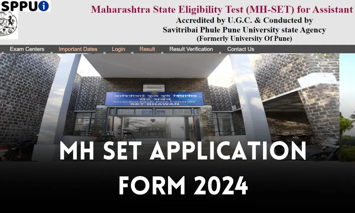 MH SET Application Form 2024